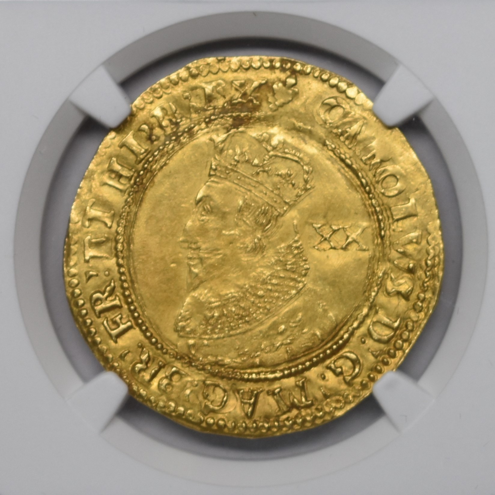 Sold】1625年 チャールズ1世 ユナイト金貨 MS62 NGC | ソブリン