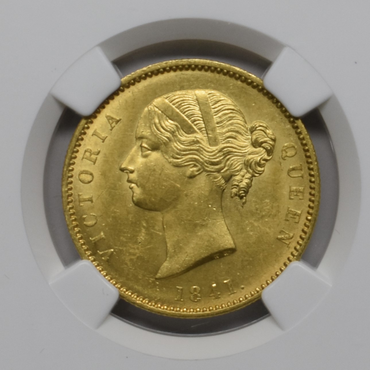 Sold】1841年 ヴィクトリア モハール金貨 MS63 NGC | ソブリンパートナーズ